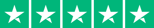 5 star Trustpilot rating