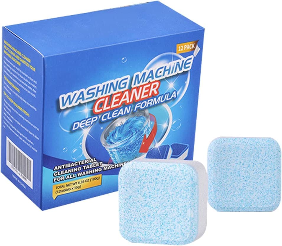Washing Machine Cleaner Tablets ,Descaling Powder, Deep Cleaner Tablet All Company’s Front nd Top Load Machine, Tablet for Perfectly Cleaning of Tub& Drum Stain Remover